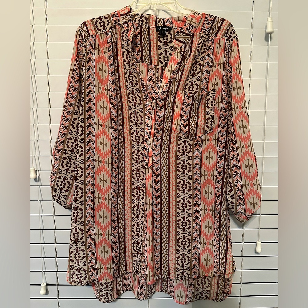 Justify tunic blouse